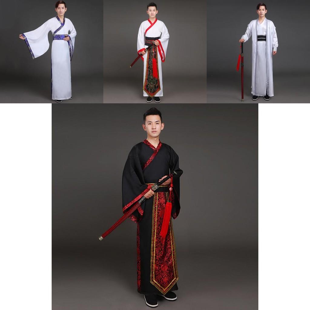 Exquisite Ancient Chinese Traditional Hanfu Costume For Men With Perfect Stitches