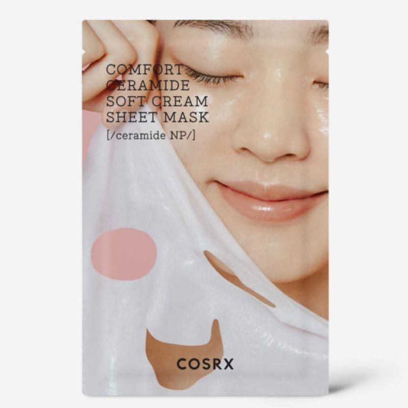 

COSRX Balancium Ceramide Deep Moisture Sheet Mask 26ml x 10pcs – Barrier Repair Korean Face Mask for Dry & Sensitive Skin