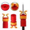 With Non-Slip Grip Screw Holder Tool Plastic Woodworking Drilling Tool New Screw Gripper Holder
