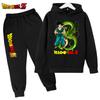 2026 Boys and Girls Seven Hoodie Kids Cartoon Goku Sweatshirt Children's Simple Fashion Top Boys and Girls Clothing Dragon Ball