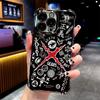 Anime O-ones-l-luffys P-pieces Plating Phone Case For Samsung S26 S25 S24 S23 S22 Note20 Edge Plus Ultra 4G 5G Anti Fall Airbag