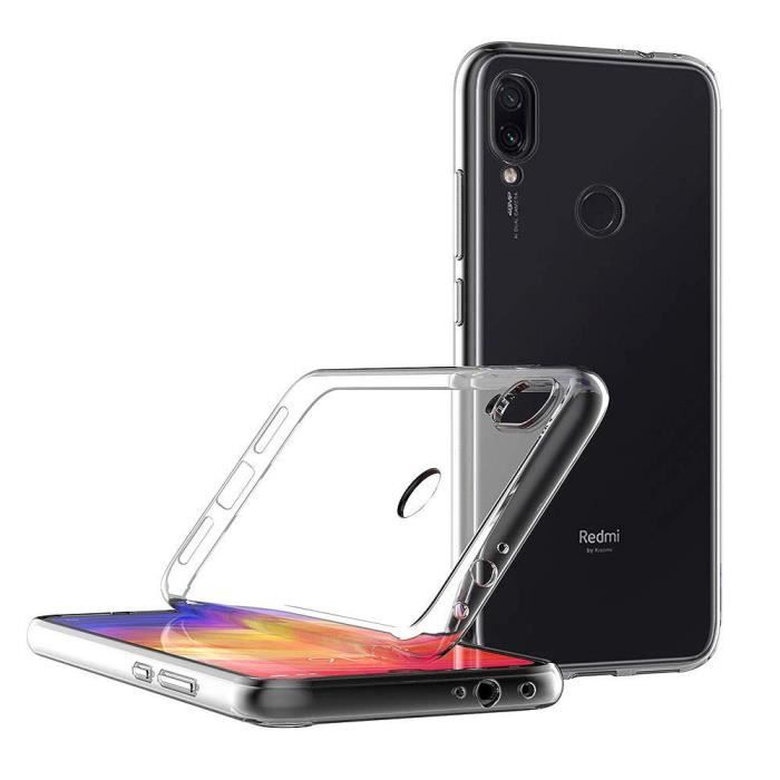 Coque - Xiaomi - Redmi Note 7/7 Pro - UltraSlim - Ajustement parfait - Transparent