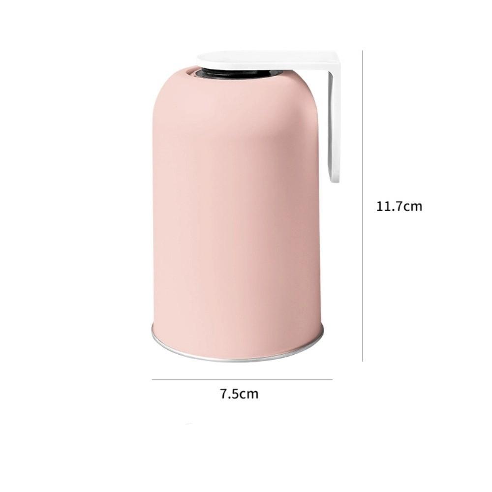 

Wall Mounted Magnetic Mouthwash Cup Straight Tube Brushing Cup Minimalist Washing Cup Home рожевий