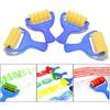 Drawing Brush Kit Sponge Stamp Painting Roller Brush Various Pattern Drawing Tools DIY Art Craft Creativity Decorating Props ZYF