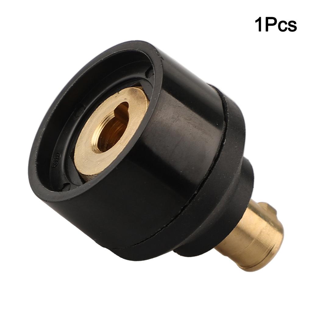 Für WIG-Schweißgerät 10-25 Bis 35-50 Adapter WIG-Schweißbrenner-Adapter 9mm Steckgröße Hohe Zuverlässigkeit Mechanische Verriegelungsverbindung