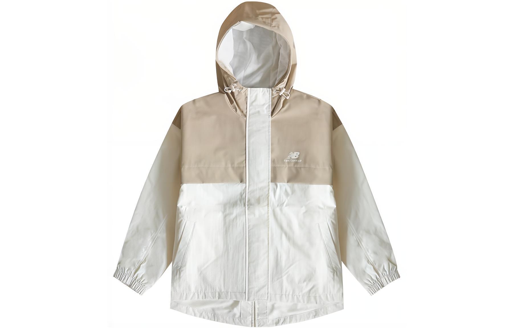 New Balance Jackets Women s White Hooded Moderate Other AWJ33313-CIC XL