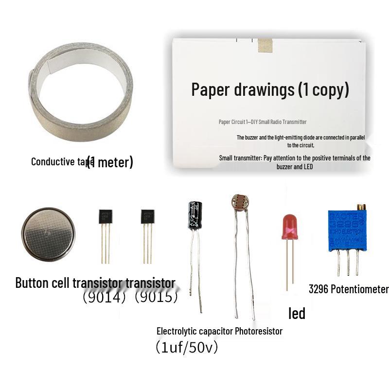 DIY Light-Controlled Paper Circuit Kit: Fun Electronics & Science Experiment
