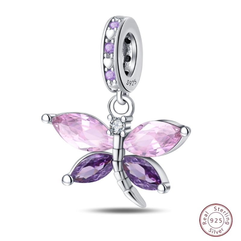 

Copper Metal Beaded Pendant Bead Component Spring Butterfly Authentic Original 3mm Bracelet High Quality Fine Jewelry Women High Quality Fine High