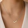 Gold Initial Necklaces for Women - 14k Gold Plated Big Letter Pendant Necklaces for Women Trendy Jewelry Gifts
