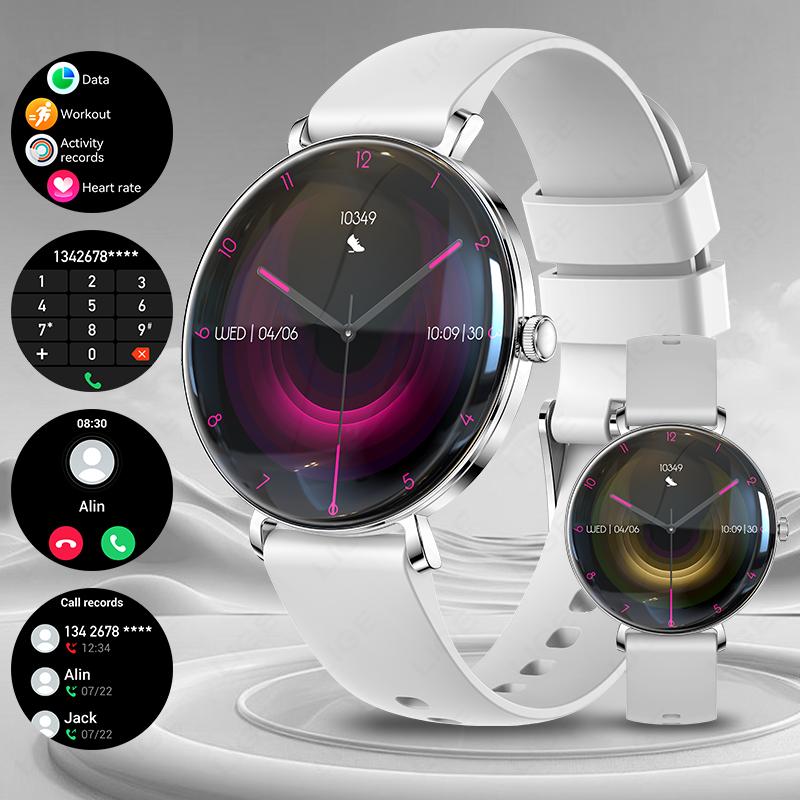 

New Ultra Thin Smart Watch 1.43 AMOLED 466*466 HD Display Always Show Time Heart Rate Bluetooth Call Smartwatch Men Women серый