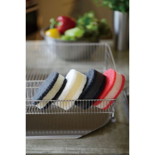 La Base Yoko Arimoto Sponge, Red X White, Made In Japan, Tsubame-Sanjo, LB-024