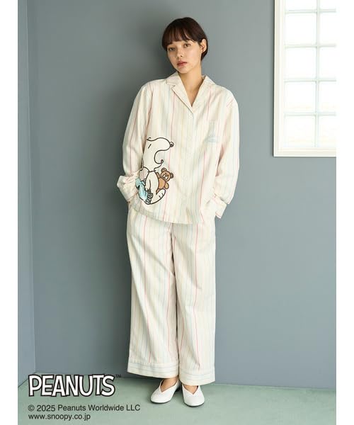 Original Art Rainbow Stripe Flannel Shirt PWFT255248RAINBOWF [PEANUTS]