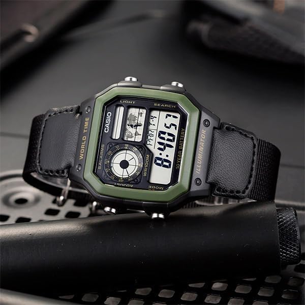 Casio AE-1200WHB-1B Men's Digital Watch (Imported)