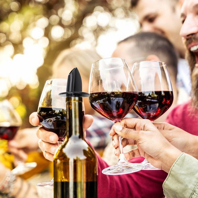 Wine Stopper And Pourer Alcohol Spouts Stopper 10pcs Set Wine Aerator For Wine Bottle No Drip Wine Pourer Accurate Pourer Wine