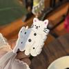 Acetic Acid Acetate Cat Hair Claw Bow Animal Hair Clip Gift Chick Shark Clip  Beach