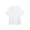 Lining Cool Comfort Cartoon Letter Print Casual Round Neck Short Sleeve T-Shirt Men Tops White AHST567-1