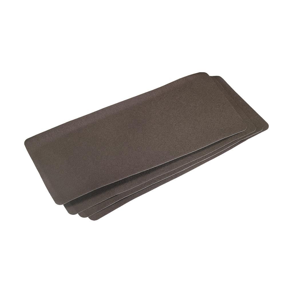 4Pcs Iron On Patches for Clothing Repair Fabric Repair Patches Iron-On Mending Fabric White
