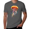 Electric Jellyfish World Tshirt Quick Dry Training Short Sleeve Tee