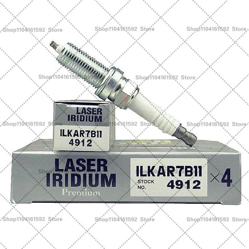 4/6Pcs 4912 ILKAR7B11 Iridium Spark Plug for TOYOTA YARIS VERSO COROLLA RAV4 PRIUS PREMIO 1.33 1.6 1.8 2.0 1NR-FE 1ZR-FE 2ZR-FE