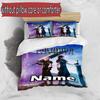3pcs Duvet Cover Set (1*Duvet Cover + 2*Pillowcase, Without Core), Custom Name Final Fantasy Pattern Bedding Set, Home Bedroom Decor Gift