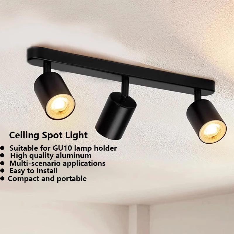 Nordic Rotatable GU10 Surface-Mounted Spotlight for Living Room Corridor