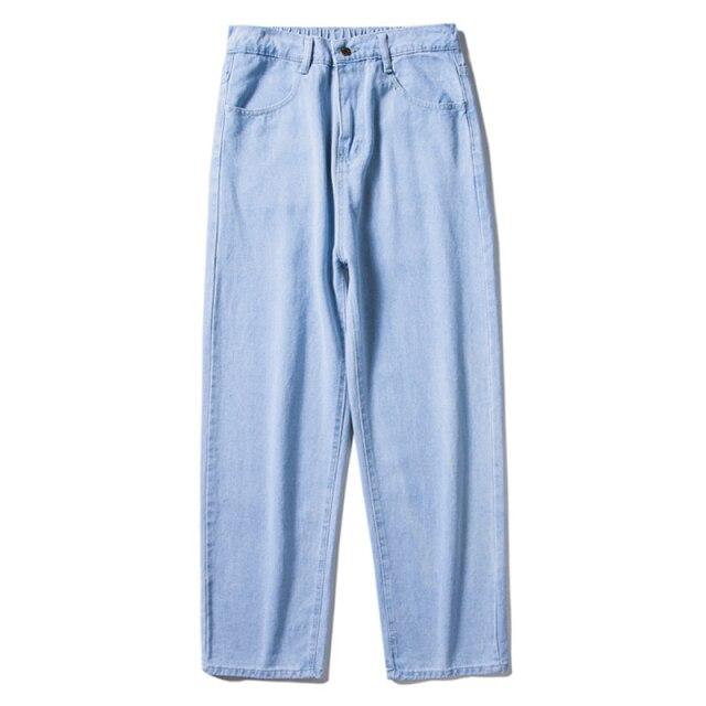 Claro -Azul Azul Negro -Gris Hombres Anchos -Pierna Jeans Estilo Clásico  Moda Todo -Combinación Moda Moda Holgada Pantalones Vaqueros Masculinos  Pantalones Nuevos comprar a buen precio — entrega gratuita, reseñas reales  con