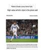 Póster Estrella de la Champions League y el Mundial CR7 - Arte de Pared Decorativo para Dormitorio o Habitación