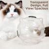 Breathable Cat Bubble Muzzle Transparent Pet Grooming Mask Cat Astronaut Helmet  Pet Safety