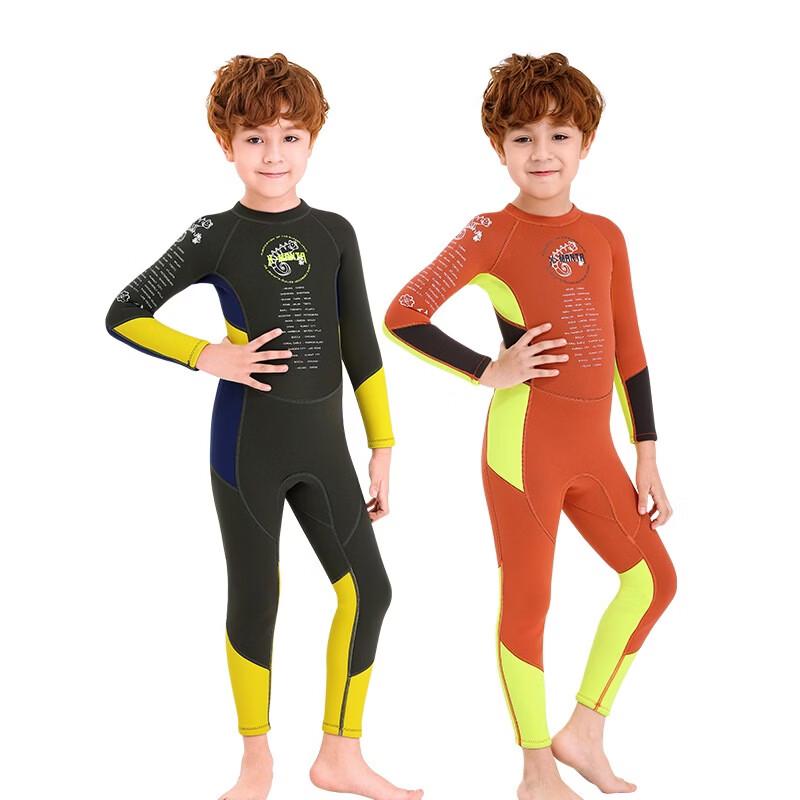 Kids Thermal One-Piece Long Sleeve Wetsuit