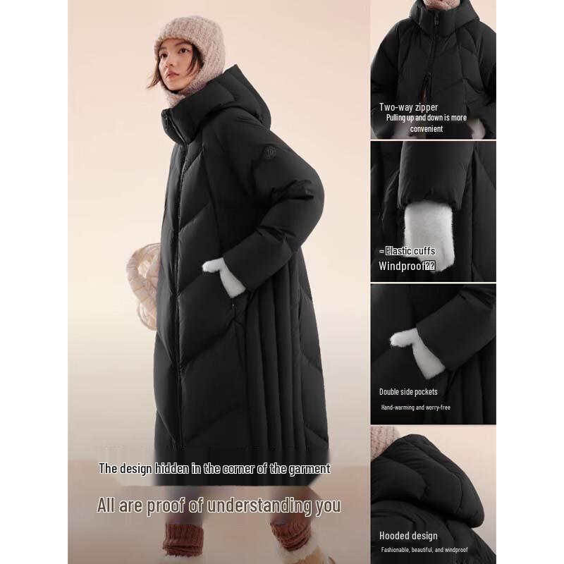 BOSIDENG Oxygen Series Relaxed Fit Duck Down Jacket