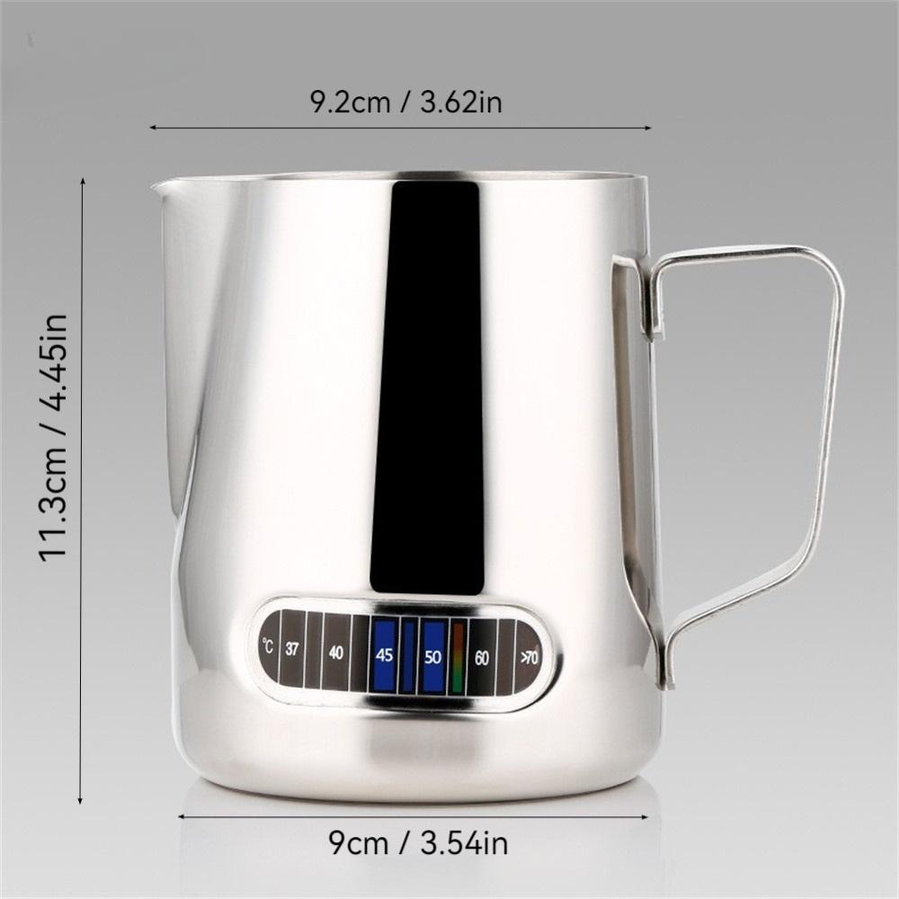 Single Pack Temperature-Sensitive Sticker with Temperature Display Stainless Steel Etched Cup