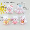 10Pcs New Cute Cartoon Cats Series Flat Back Resin Scrapbooking DIY Jewelry Hairpin Craft Decoration Accessorie