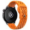 20mm 22mm Hole Silicone Band For Samsung Galaxy Watch 7 FE 6 5 4 for Huawei GT5 4 3 GT2 Pro Bracelet For Garmin Vivoactive4