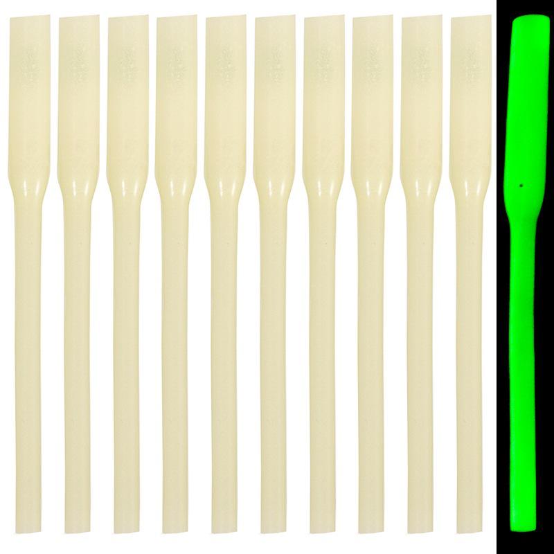 10 Stück Leuchtendes Nachtfischset: Meeresgürtel, Messer, Haken mit langem Griff, Bissfester Rig und 1,6 m Schnur