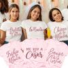 Spanish Team Bride Squad T-shirt Bridesmaid Bachelorette Party Tees for Women Clothing Bridal Shower Wedding Party Short Sleeve
