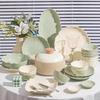Mod Lanka Ruffled Ceramic Dinnerware Set