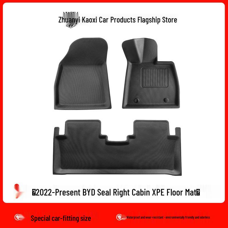 BYD Seal RHD Waterproof Wear-Resistant Floor & Trunk Mats