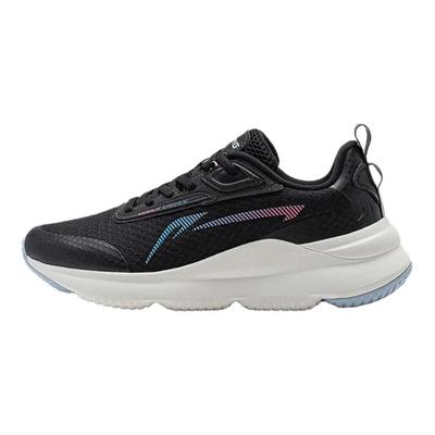 Bequeme Vielseitige Verschleißfeste Atmungsaktive Low-Top Lifestyle Freizeitschuhe Damen Freizeitschuhe Schwarz AGLT154-1
