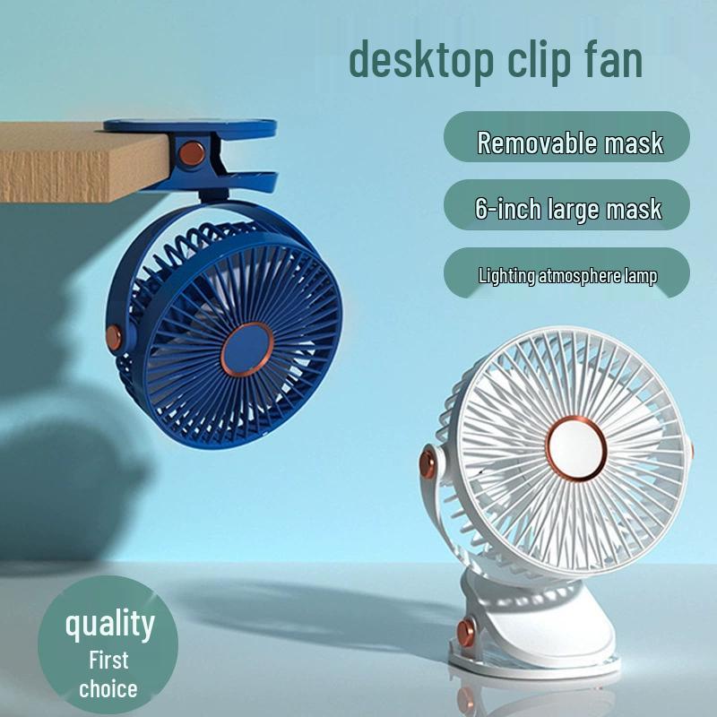 Bei You 6-inch USB Clip-on Desk Fan CN plug (adapter included)
