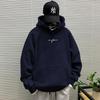 Herbst/Winter Neu Herren Amerikanischer Stil Kapuzenpullover Hoodie mit Samtfutter