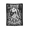 The Nightmare Before Christmas Flannel Blanket Jack And Sally Throw Blankets for Bed Sofa Couch 200x150cm Rug Piece,