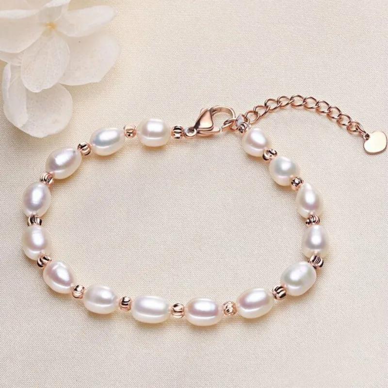 

1 Pcs Fashion Purple Pearl Bracelet For Women Crystal Beads Pink Pearls Adjustable Size Bracelet Nice Jewelry Gifts белый
