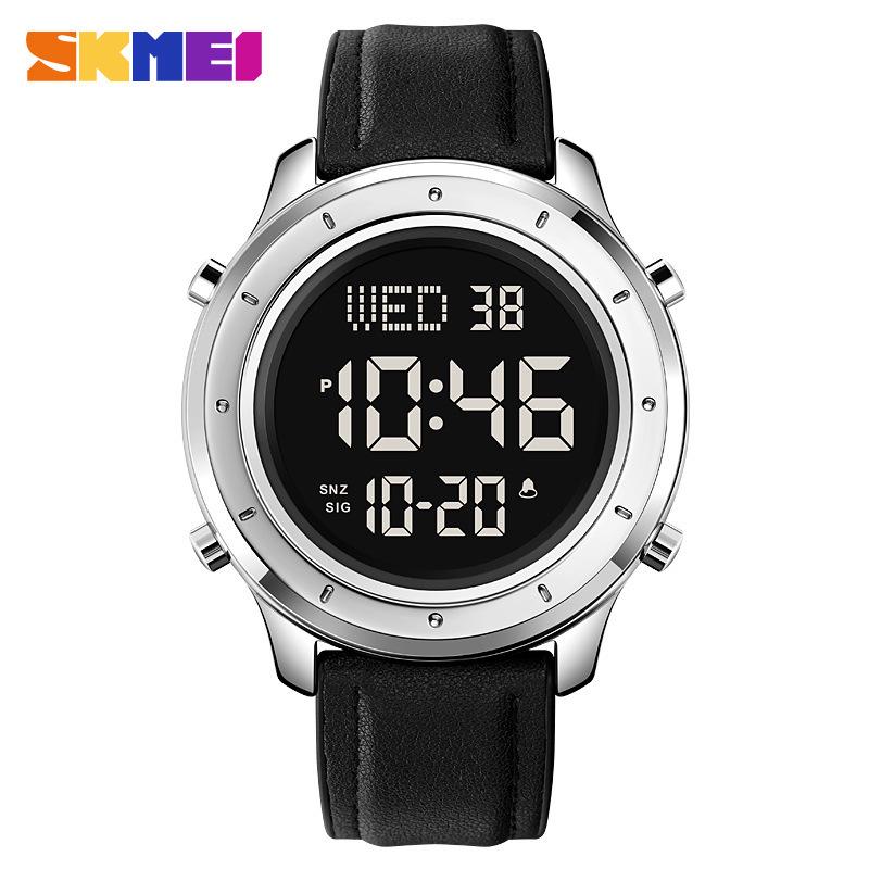 SKMEI Men s Waterproof Sport Watch: Multifunctional, Thin, Electronic Wristwatch for Students - Outdoor Fashion Casual