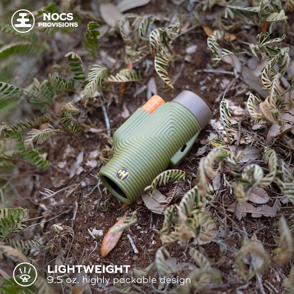 Nocs Provisions Monocular Zoom Tube 8x 32mm Aperture Juniper Green Two Colorful Compact Outdoor Sports Watching Live NOC-ZTU-BL3