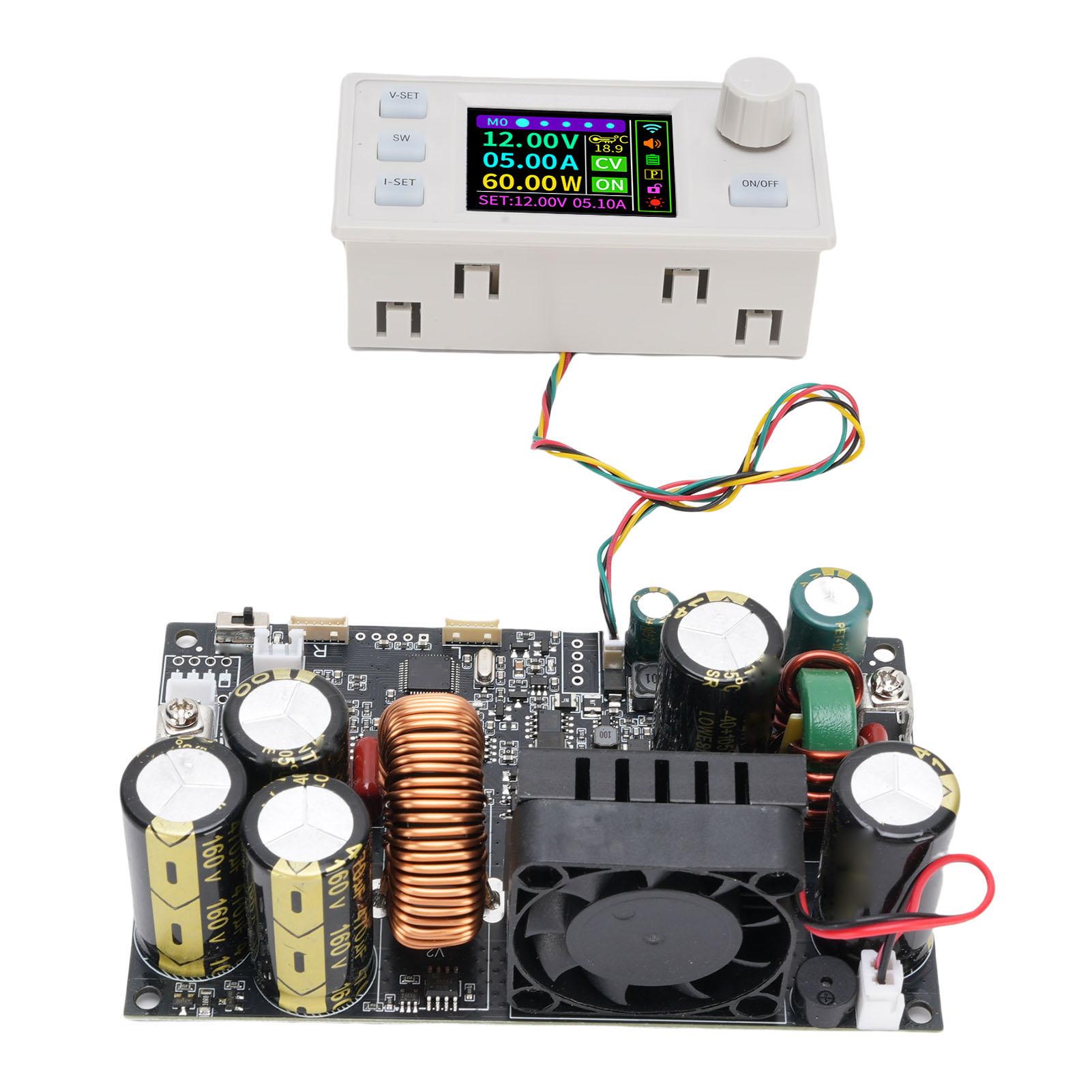 

Adjustable Voltage Regulator 2000W 1.8 Inch Digital Display DC12 140V to DC0 125V Constant Current Volt Module