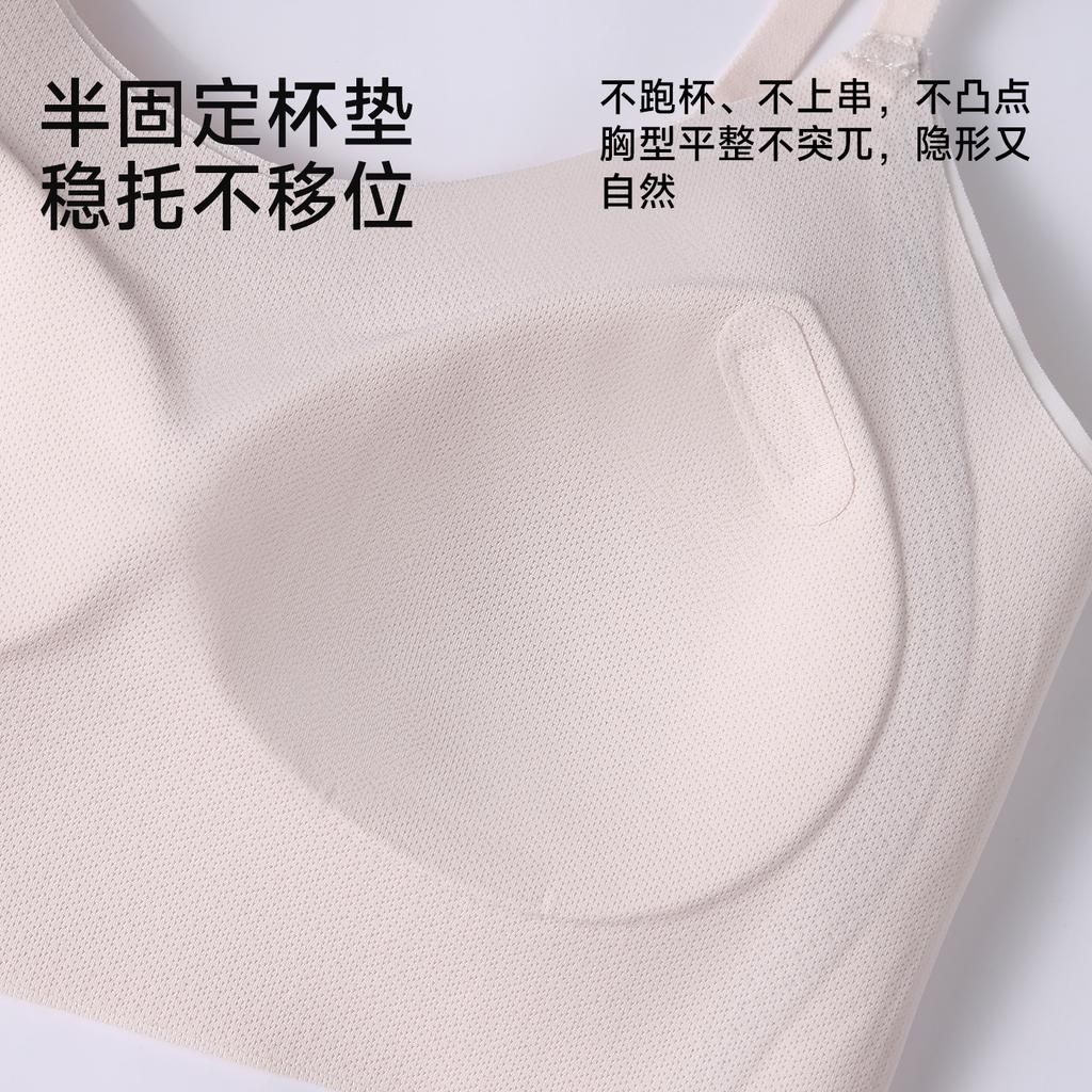 Herbal Encounter Student High School Student Skinny Shoulder Strap Junior High School Student Puberty Less Developmental Styling Bra