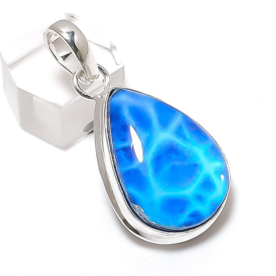 

Ammolite Gemstone 925 Sterling Silver Jewelry Pendant 1.77