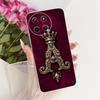 Fashion Crown Letter Case For Realme 11 4G RMX3636 Soft Silicone TPU Covers For Realme11 4G Phone Cases