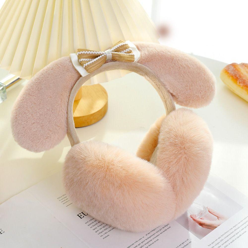 Windproof Earmuffs Autumn Winter Ear Warmer Fashion Plush Ear Cover