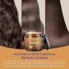 Argan Oil Hair Mask + Silk Bonnet Set, Repair Hair Mask with Jojoba Oil, Aloe Vera & Coconut Oil for Dry Damaged Hair Deep Treatments for All Hair Typ